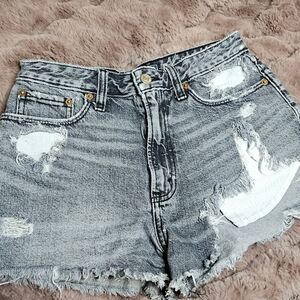 Abercrombie & Fitch Gray Jean Shorts